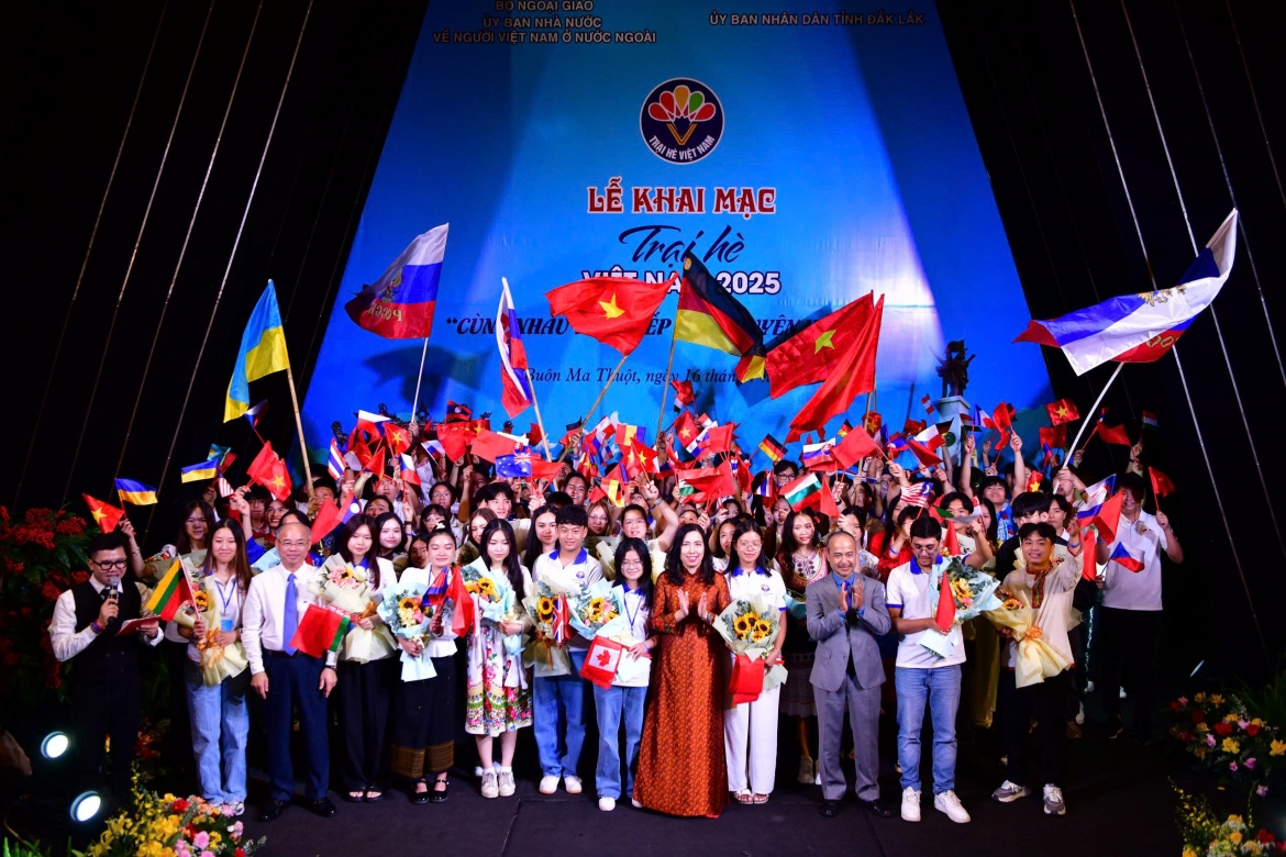 Trại hè Việt Nam 2026 khởi động hành trình xuyên Việt cho thanh niên kiều bào